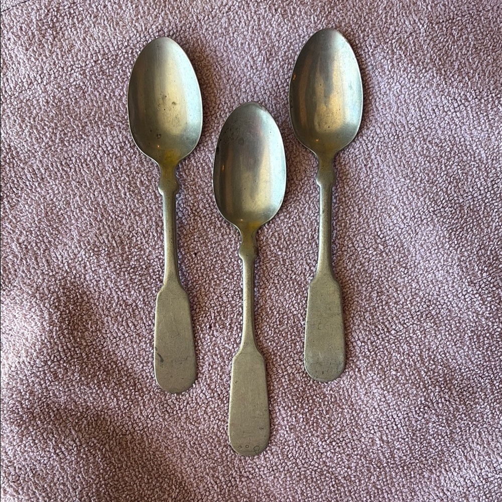 Rogers German Silver Spoons (3)